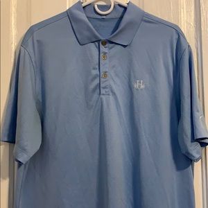 Men’s Nike light blue golf shirt